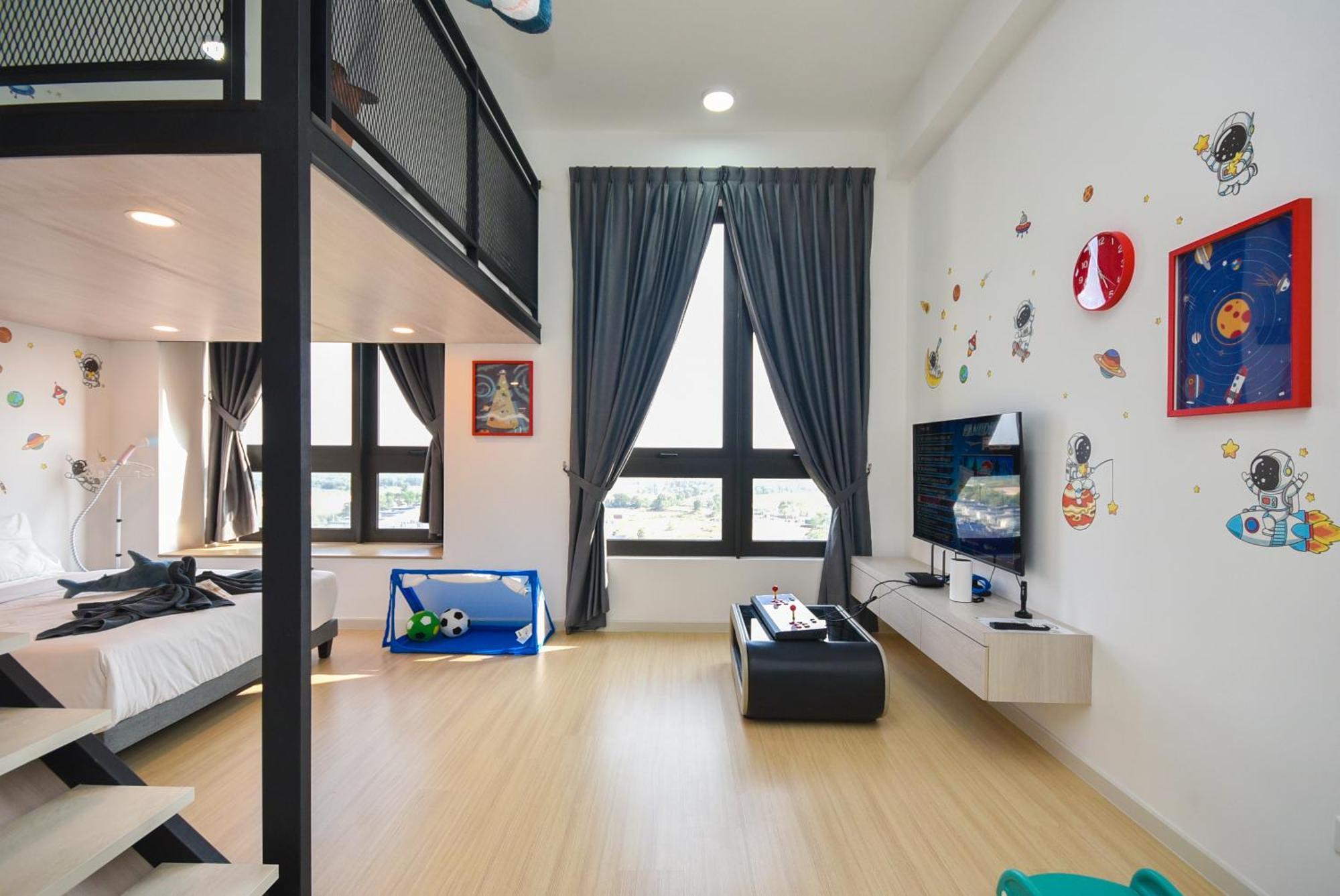 Sunway Grid Loft Suite By Nest Home【Olympic Size Pool】 Kampong Pendas Bagian luar foto